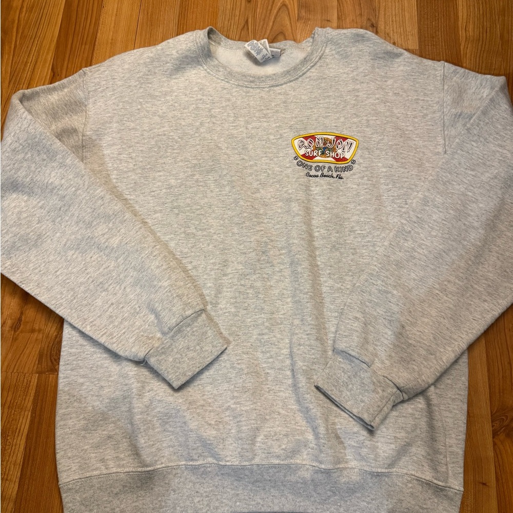 Ron Jon Light Gray Sweatshirt